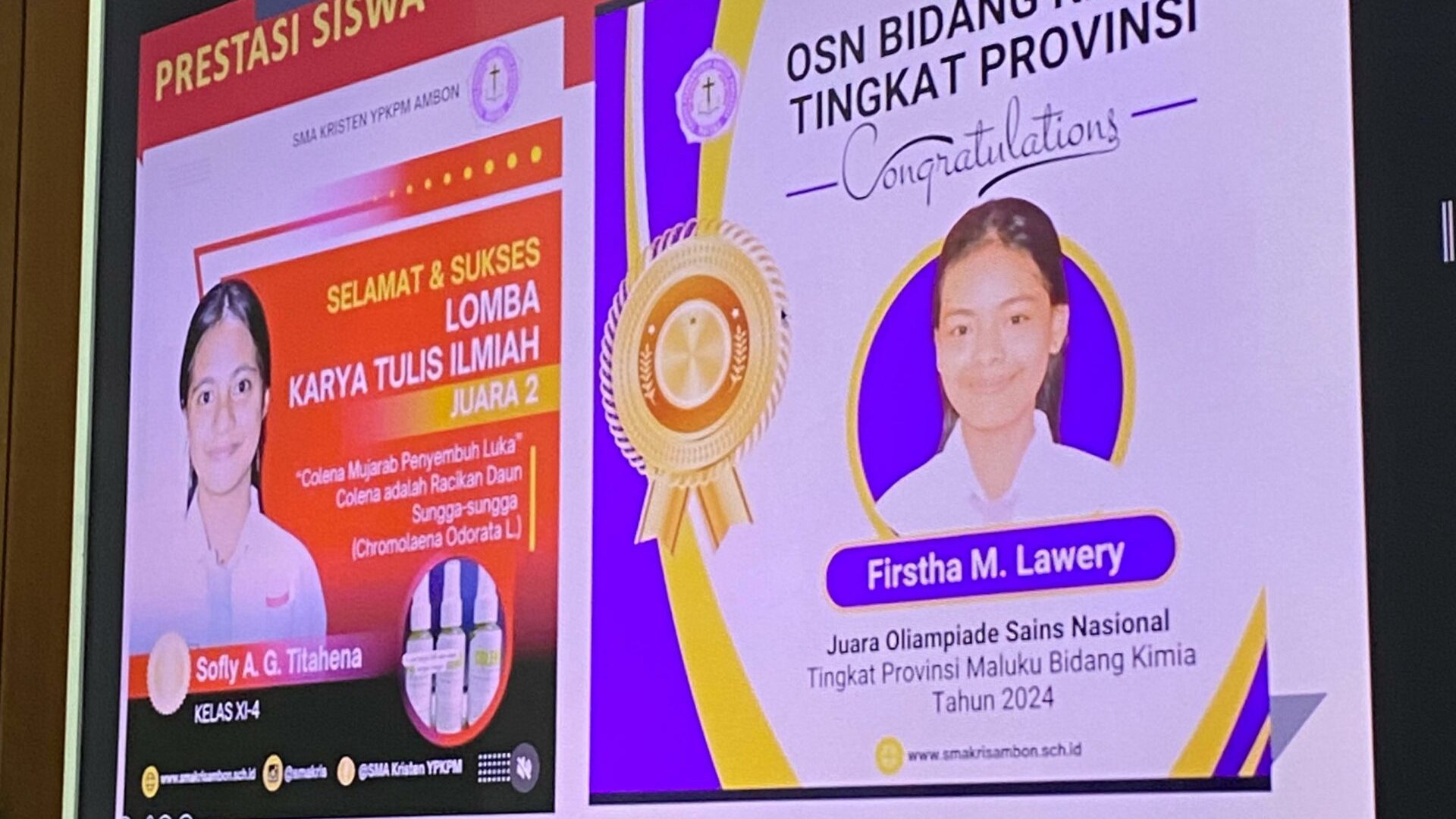 MoU SMAS Kristen YPKPM Ambon