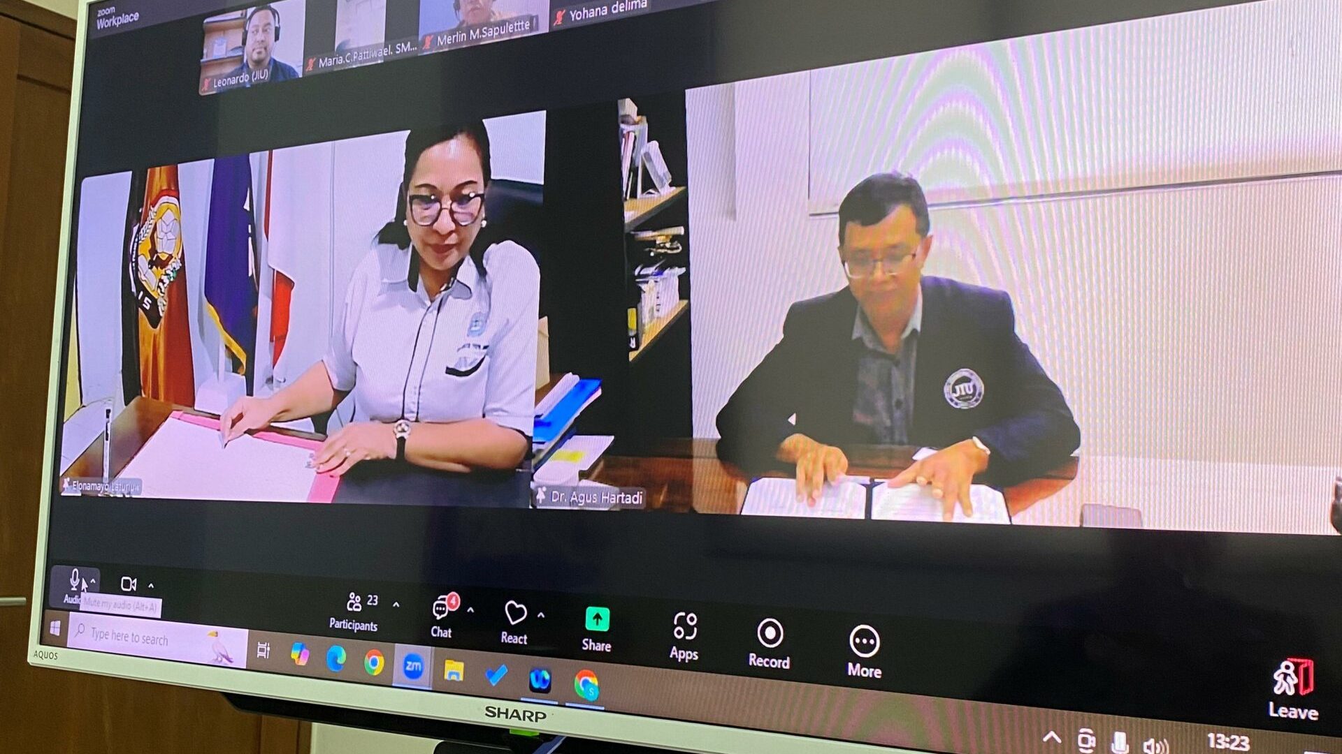 MoU SMAS Kristen YPKPM Ambon