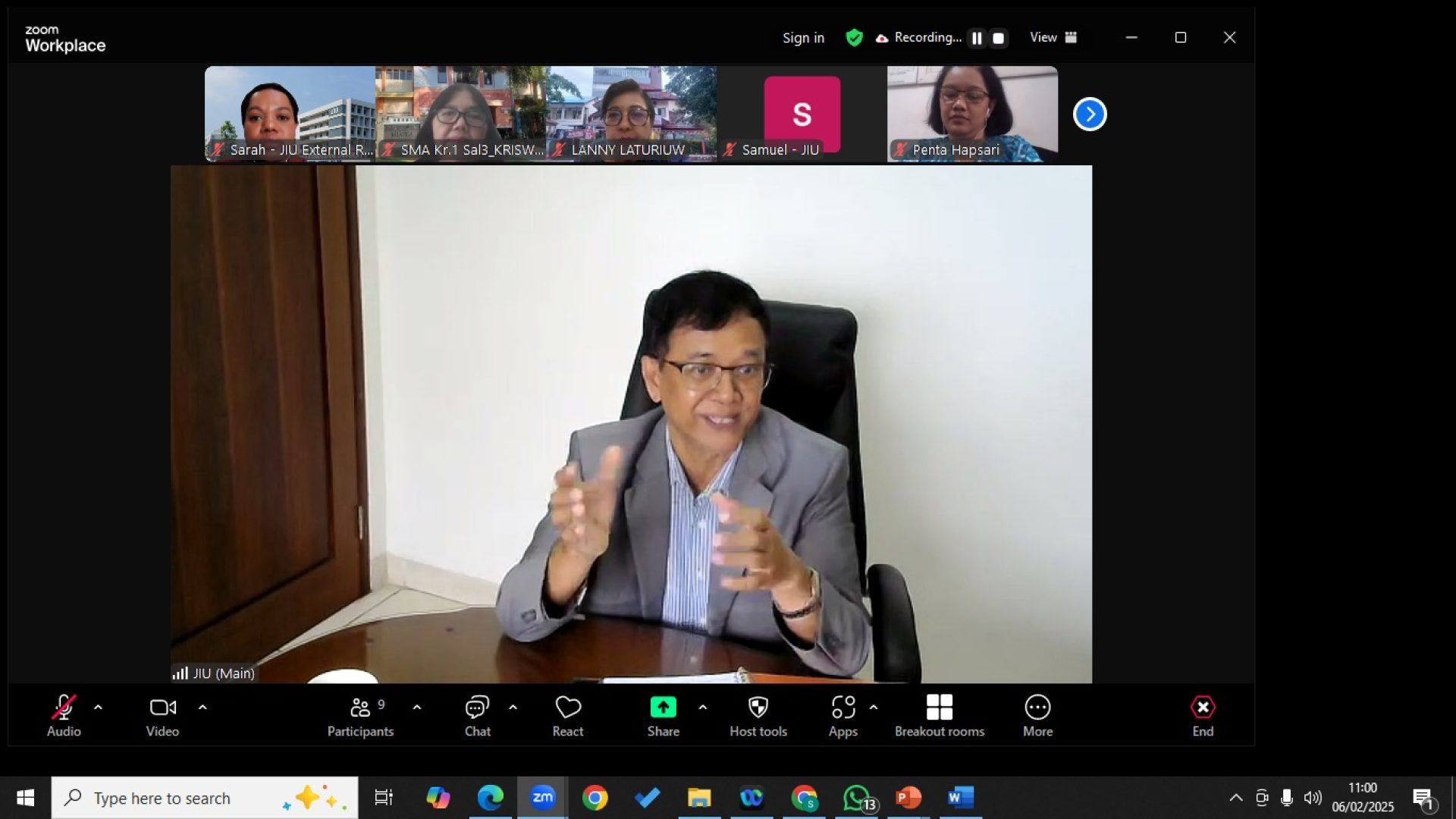 MoU SMA Kristen 1 Salatiga