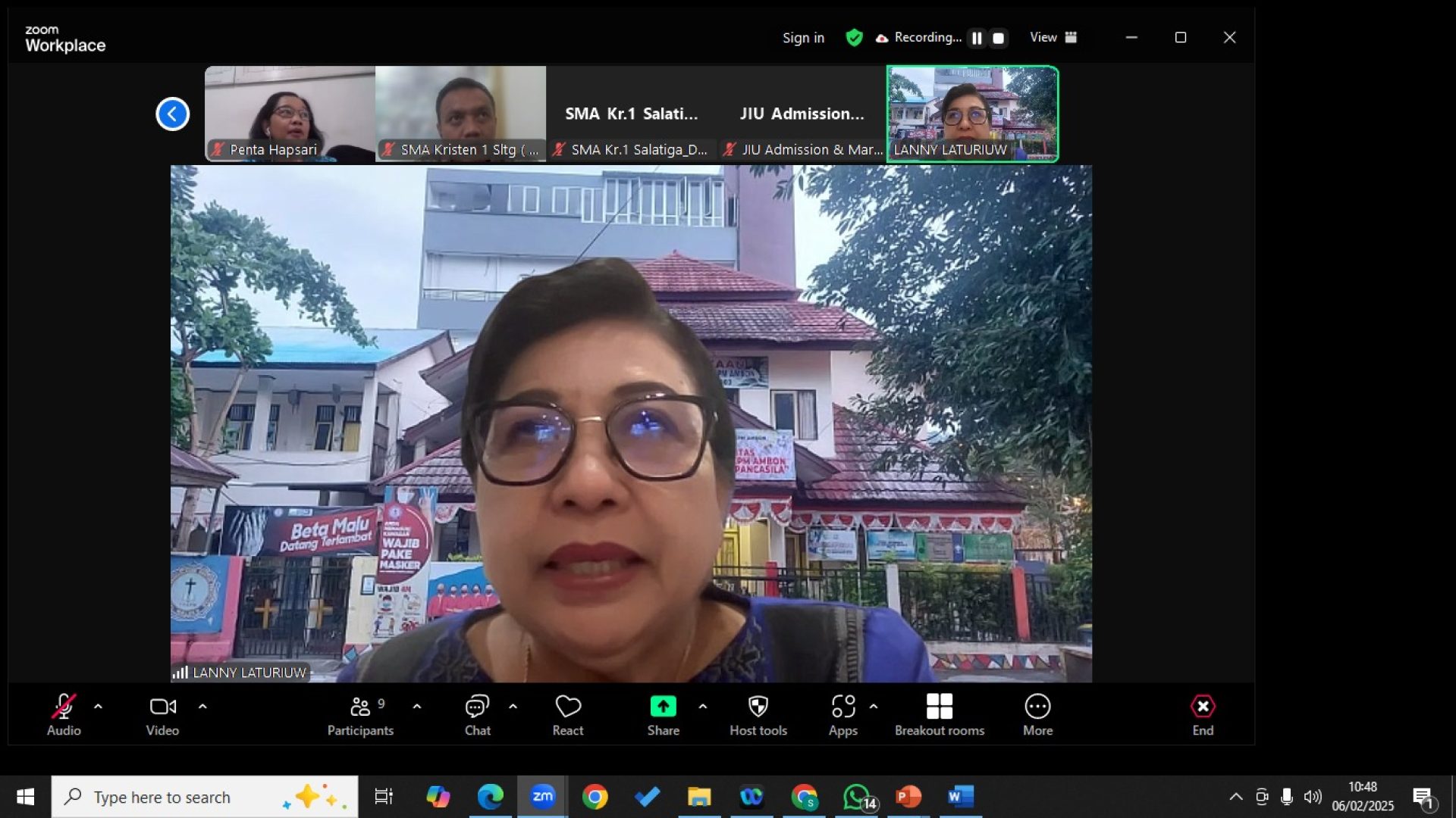 MoU SMA Kristen 1 Salatiga